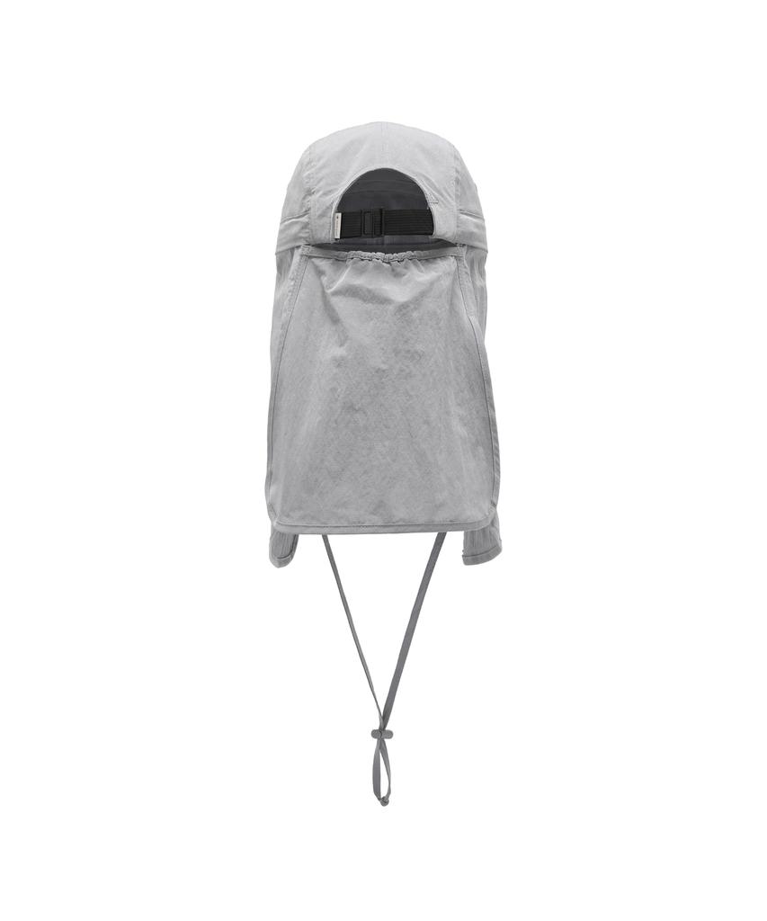 SNOWPEAK APPAREL Echo Taslan Sunshade Camp Cap (S26Mufcp76) Gray