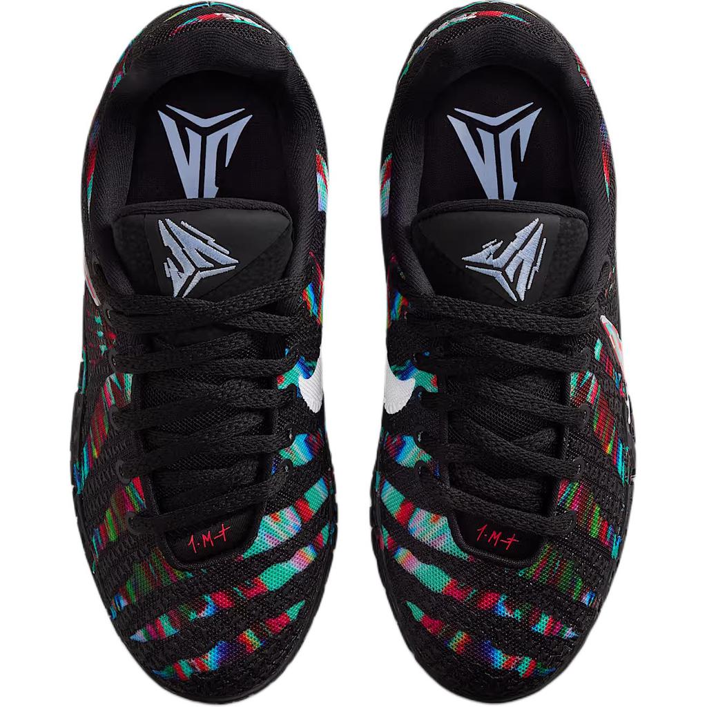 Nike JA 3 GS King of the Court Kids Sneakers Black White Bright-Crimson IF1795-001