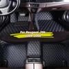 Auto-Fußmatten Rutschfest Kunstleder Für Peugeot 206 2004-2008 Auto-Teppiche Fuß Coche Innenzubehör