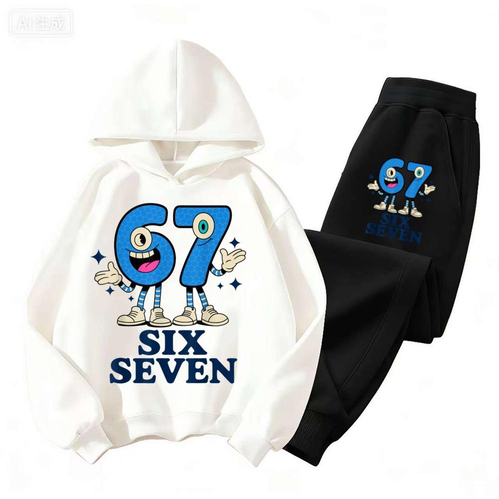 2-14 år pojkar och flickor kläder 67 bekväm barndräkt hudvänlig skolkläder barn bekväm sweatshirtdräkt
