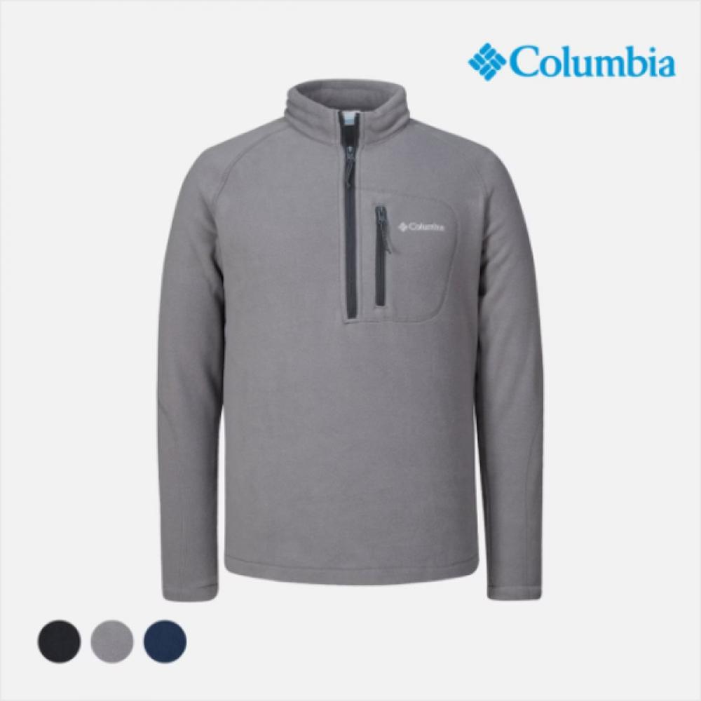 Columbia Men S Solid 4 Color Half Zip Fleece T ShirT C64 Xo6410