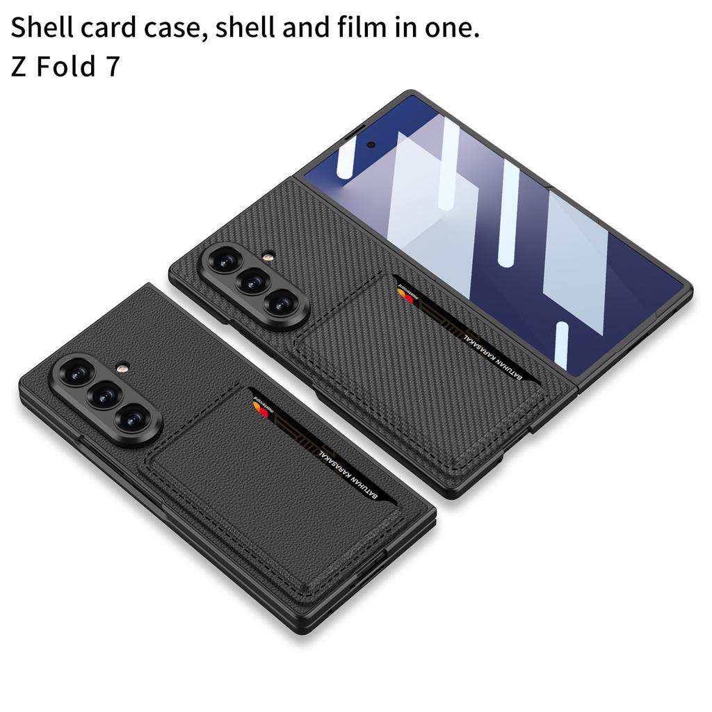 Samsung Zfold7 Mobile Phone Chitin Pickup Package Is Suitable for Zfold6 Creative Style Card Mobile Phone Case Protection Case