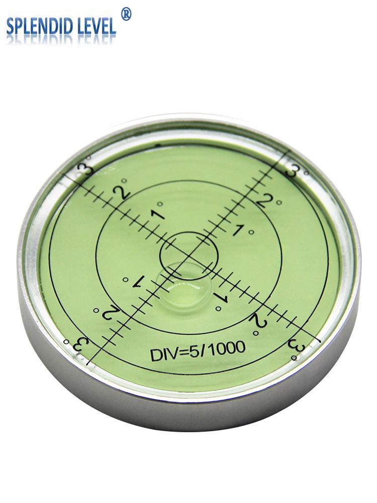 High-Precision Portable Magnetic Level: 9P1E Metal Magnetic Disc with Horizontal Bubble, 15 Min Sensitivity.