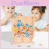 Wooden Educational Toy Ocean Fish Arena For Early Learning And Brain Training