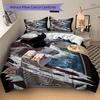 Dragon Rider Bedding 3 Piece Set Hd Print Duvet Cover Pillowcases For Teens Adult Bedroom Decoration Christmas Gift C9211408
