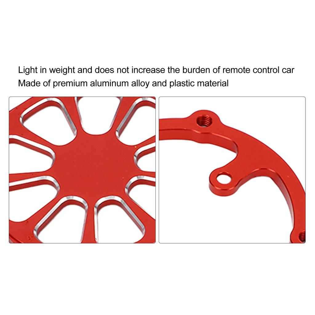 RC Cooling Fan Aluminium Alloy 21000 Rpm RC Motor Heatsink for 1Celsius8 4 SLEDGE 8‑12V