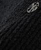 NOIRER FOR WOMAN Square Halter Neck Layered Knit (Black)
