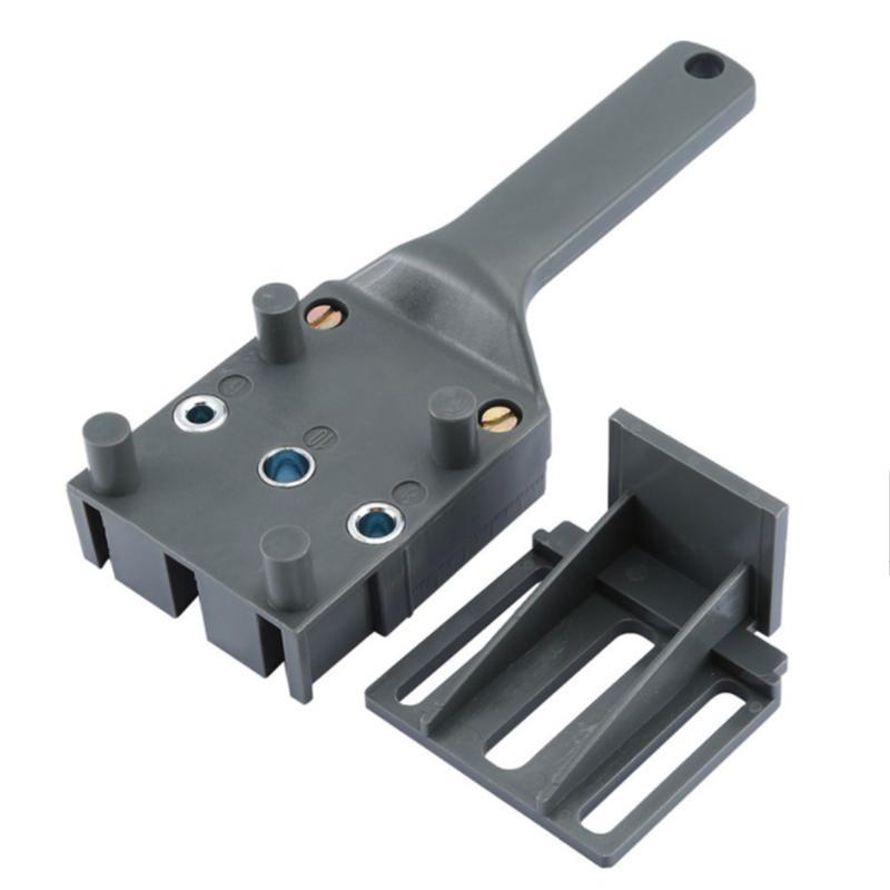 Woodworking perforator wood plate drilling connection locator hand-held perforator round wooden tenon DIY woodworking tool set