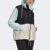Adidas Originals Color Block Stand Collar Long Sleeve Zip Retro Sports Jacket Women jackets Black GD2532