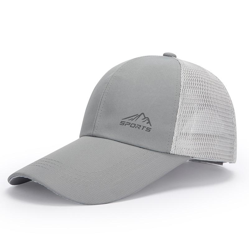Summer Men's Baseball Cap Breathable Sunshade Sunscreen Cap Sports Net Cap