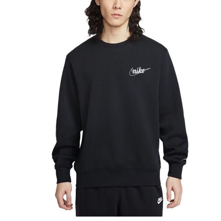 

Nike Skin-Friendly Round Neck Pullover Sports Casual Long Sleeve Sweatshirt Men sweatshirt IF0680010 S