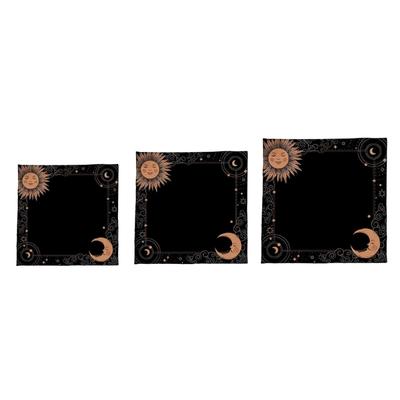 Tessuti Lavabili Portatili per la Lettura Velluti Mistici Tessuti Rituali Tappetini Resistenti per Cerimonie di Divinazione