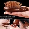 Natural Sandalwood Comb Scalp Massage Relax Airbag Brush Head Blood Circulation Smooth Hair Anti Static Wooden Massage