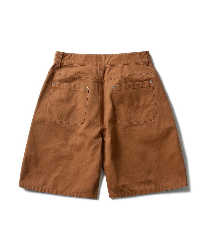 ESFAI Double Knee Stone Shorts (Camel)