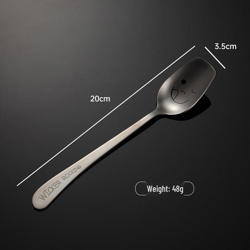 Qianxing 304 Stainless Steel Smiling Face Cutlery Set
