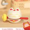 Klopfender Buddha Holzfisch Schreibtischornament - Kleine kreative Geschenkdekoration