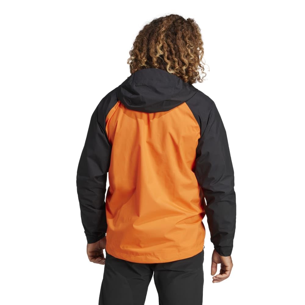 Softshell Terrex Multi Rdy Jacket HAU46 [Adidas] 2-Layer Rain. Men's Semi-Impact Orange/Black (IW8883) J/M