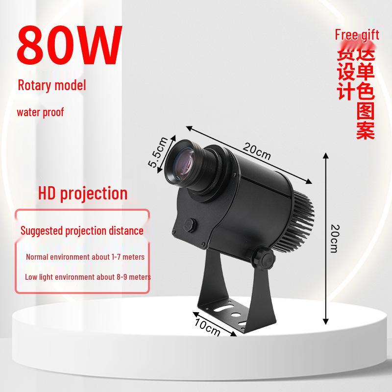 Waterproof Outdoor Logo Projection Spotlight for Advertising