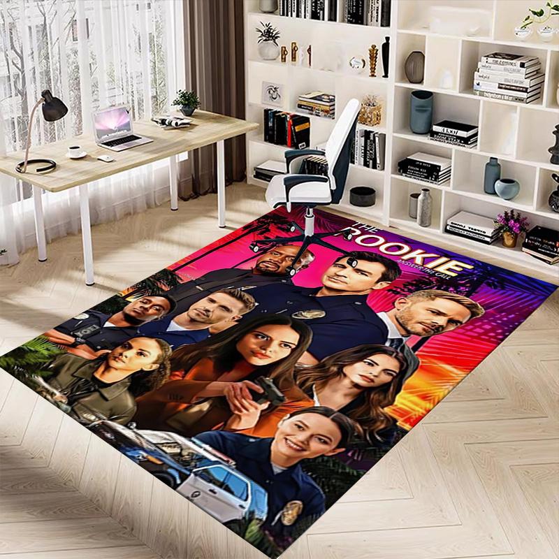 The Rookie City Lights Carpet For Playroom Bedroom Living Room Sofa Home Decorkids Game Area Rug Nonslip Floor Mat