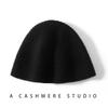 Autumn and Winter Cashmere Hat Women's Thickened Bucket Hat Showing Face Small Bucket Hat Versatile Wool Knitted Basin Hat