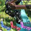 Bicycles Chain Tensioner, Bicycles Chain Guide Bike Protector, Aluminum Alloy Bicycles Single Speed Adjuster Converter
