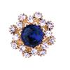 New Fashion Mini Star Brooch Crystal Rhinestone Badge Lapel Pins Men 'S Suit Coat Collar Luxulry Brooches For Women Jewelry Gifts