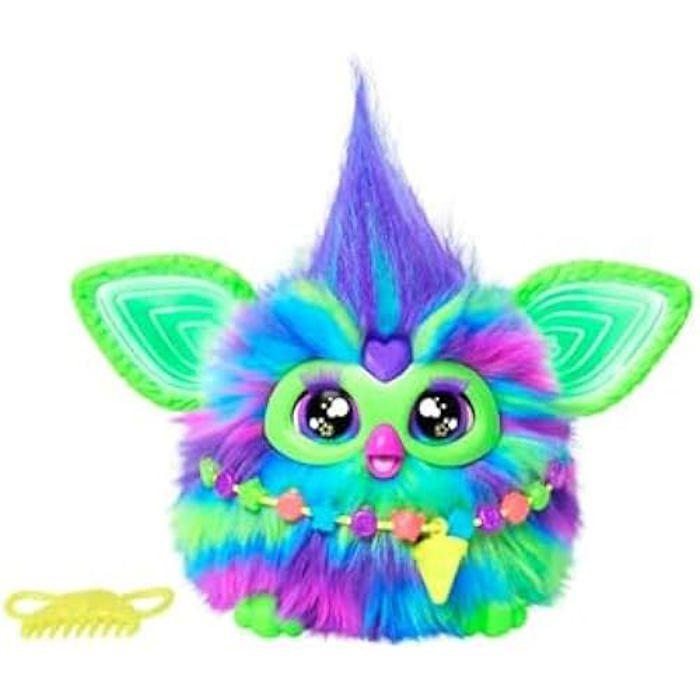 Brinquedo de Pelúcia Interativo - Furby - Galáxia - Brilha no Escuro - 3 anos ou mais - Multicolor