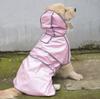 Large Dog Raincoat Golden Retriever Edge Shepherd Dobbin Dog Raincoat Waterproof Cloak Pet Clothing