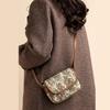 High-quality Women's Crossbody Bags New Retro Flowers Messenger Bags Women's Single-shoulder Small Square Bags KTY
