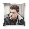 Taron Egerton Actor Square Pillowcase Polyester Linen Velvet Printed Zip Decorative Pillow Case Room Cushion Cover