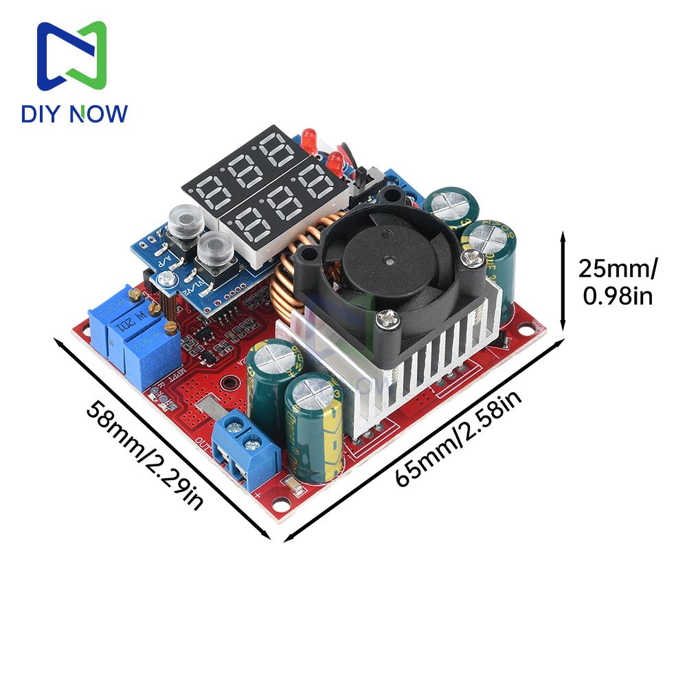 15A MPPT Constant Voltage Constant Current Boost Charging Module Digital Display Solar Charging Module Adjustable Power Supply