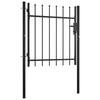 BOXTEL Door and Garden Gate with Spear Tip 100 X 75 Cm
