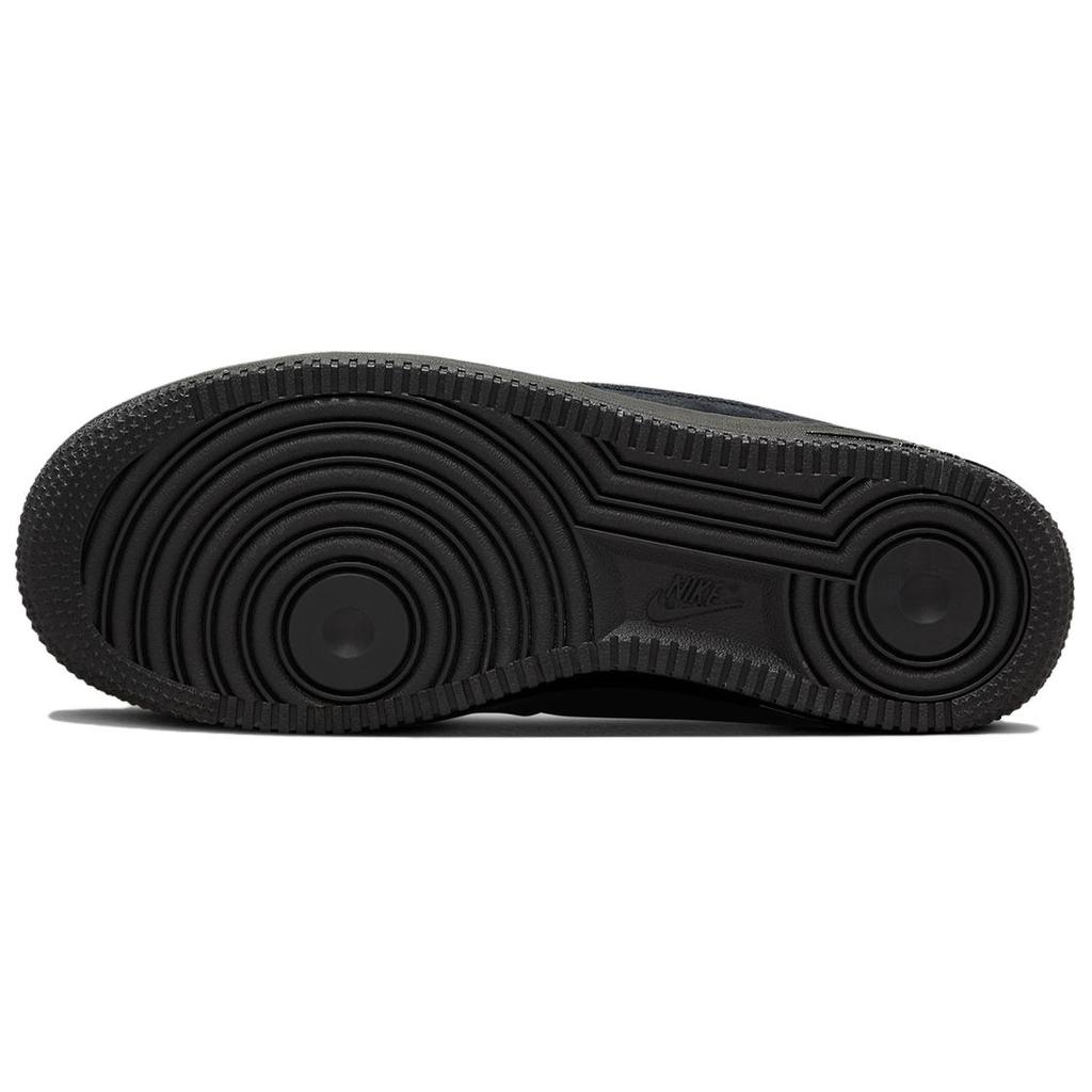 Nike Air Force 1 Low '07 Triple Black Suede Women's Sneakers HM9659-001