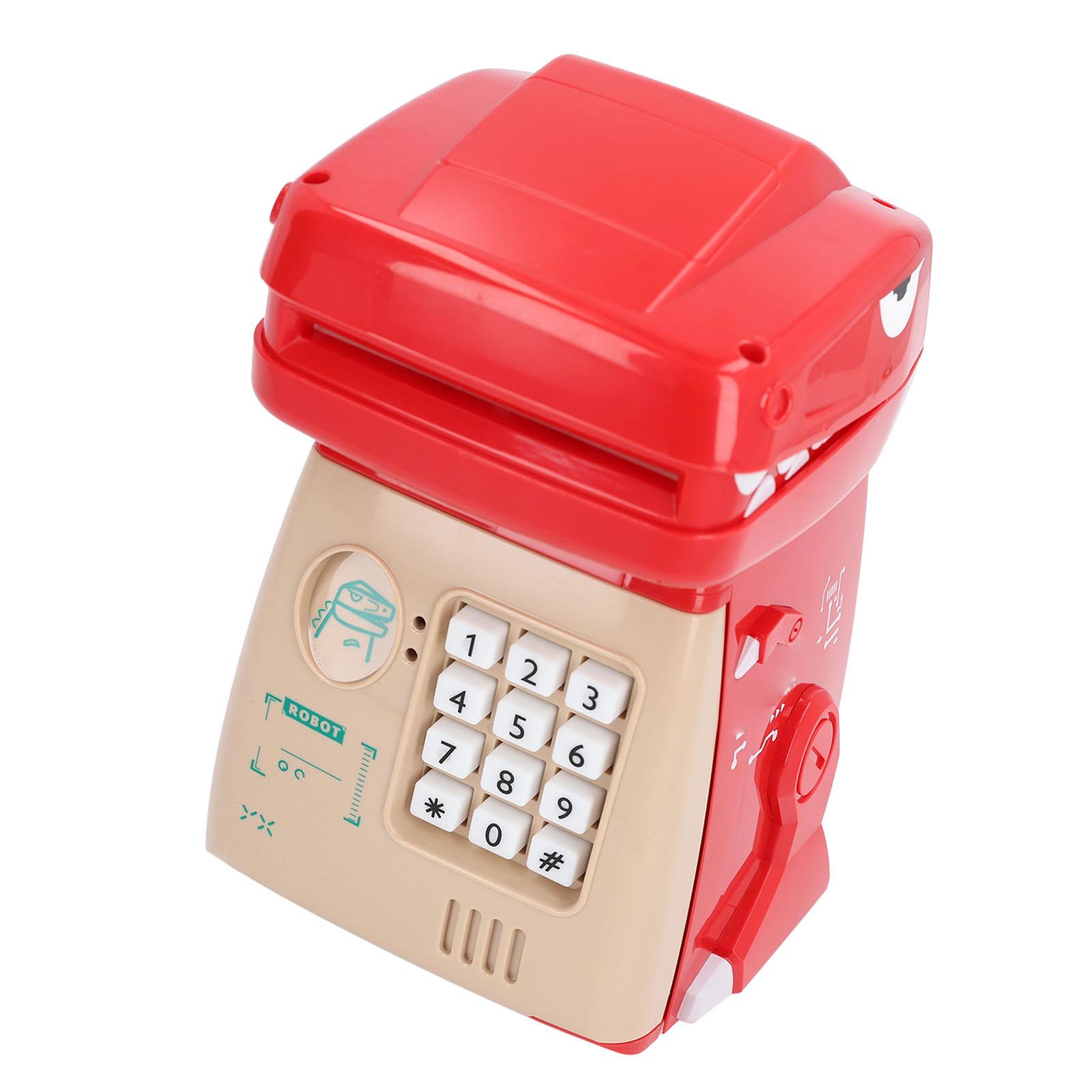 

Kids Money Bank Dinosaur Design Password Large Capacity Electronic Bank for Kids Education Decoration
