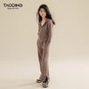 Girls' Casual Zipper Jacket & Pants Set