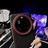 For Xiaomi 17 Ultra Case Magnetic Wireless Charging Matte Leather Texture Fashion Metal Lens Ring Shockproof Bumper Back Cover
