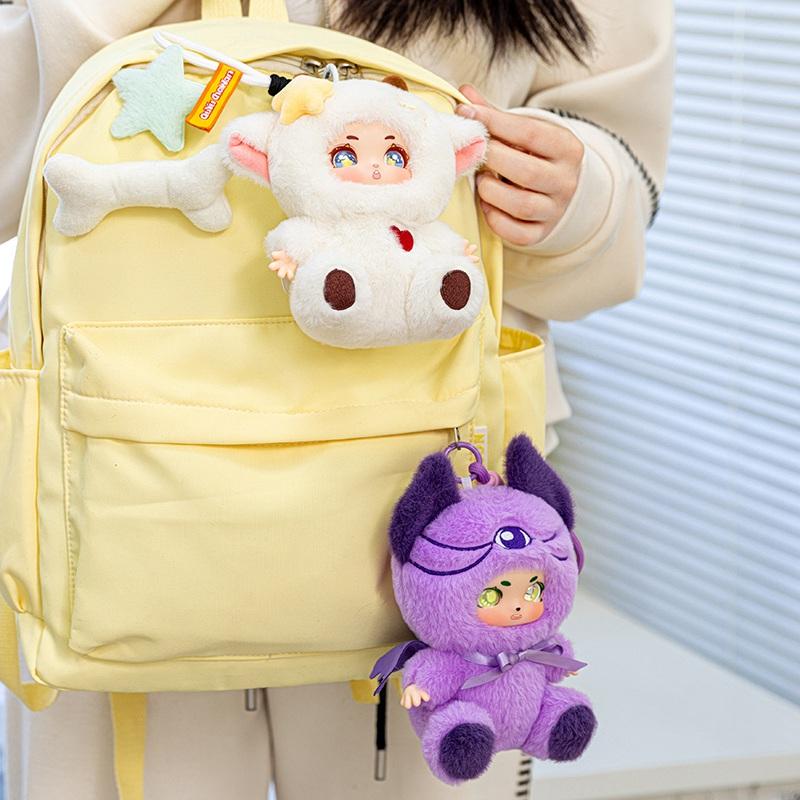 Cute Werewolf Killing Game Vinyl Face Plush Toy Colorful Stuffed Doll Kid Creative Gifts Hang Bag Prophet