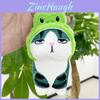 Cute Plush Cat Keychain Adorable Doll Toy Soft Backpack Accessory Gift For Cat Lovers