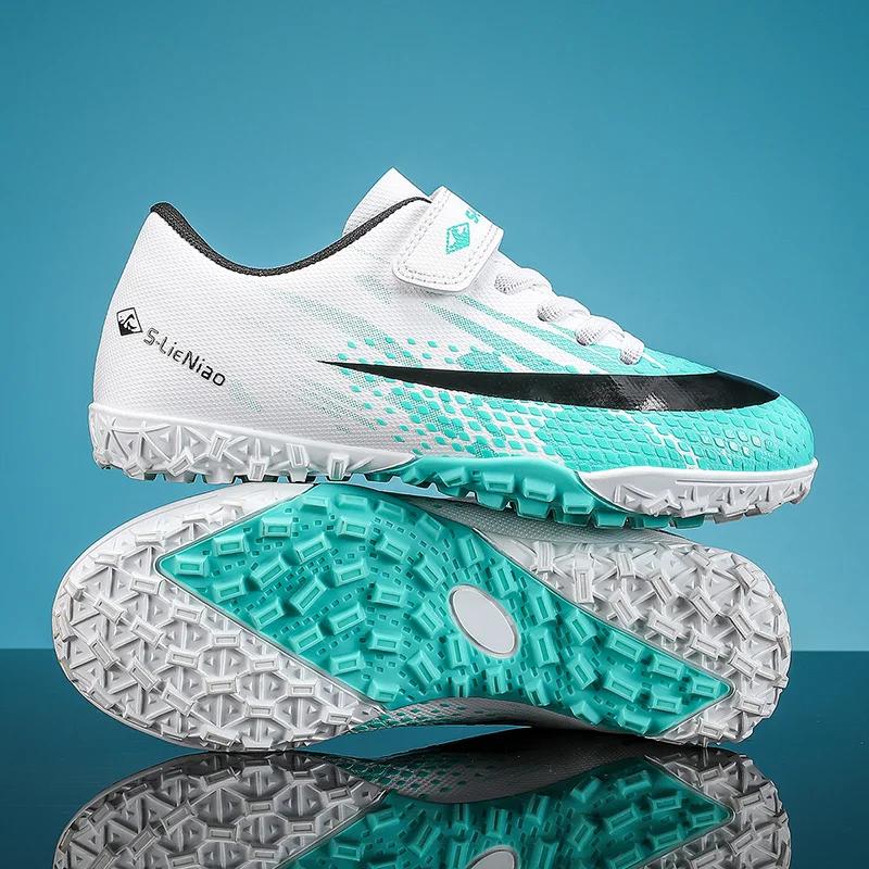 Kids Sport Activity Football Shoes For Boys' Indoor Turf Training Outdoor Fast Hall Childrens Soccer Shoes Light Football Boots Sneakers