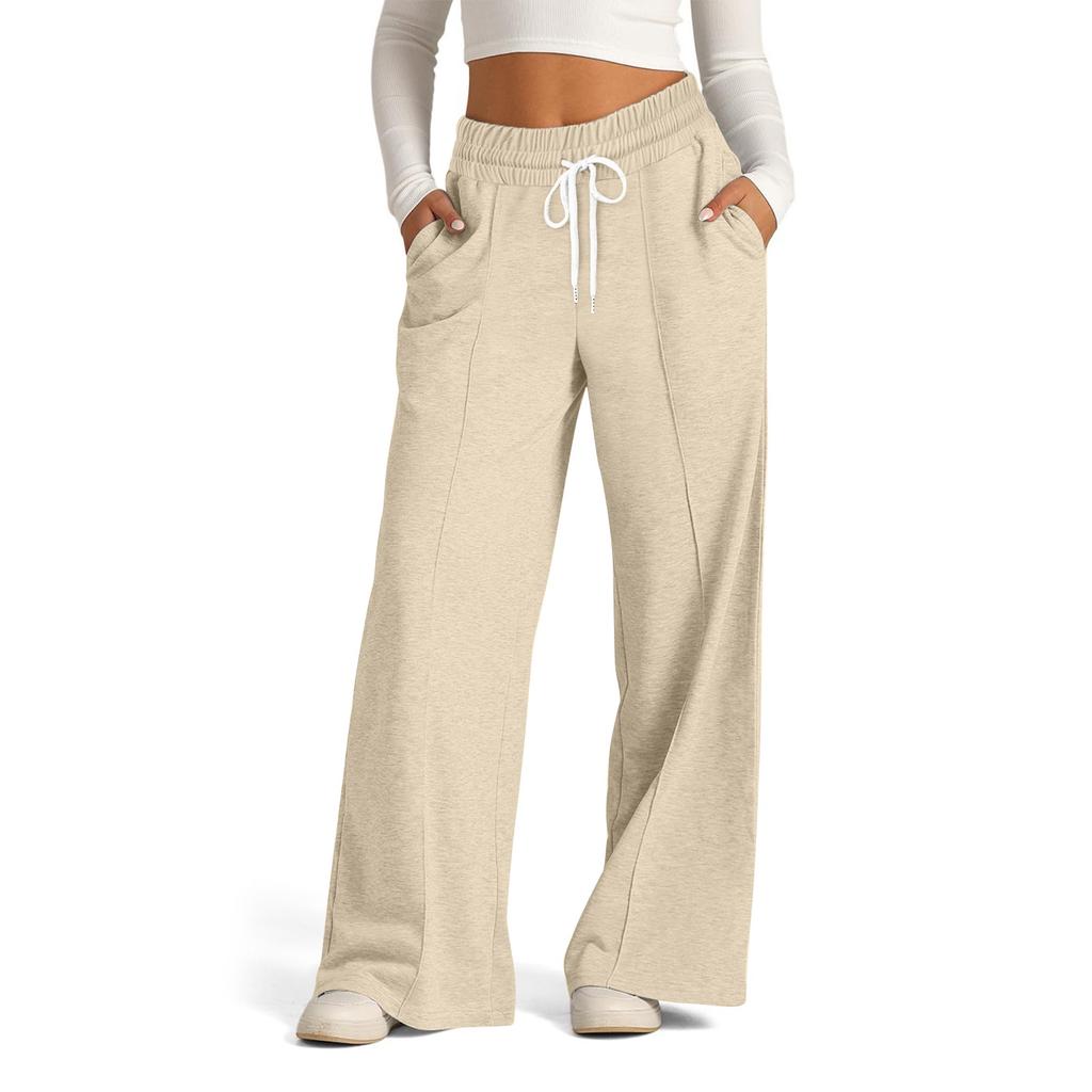 Women's High Waisted Wide Leg Sweatpants Casual Jogger Pants