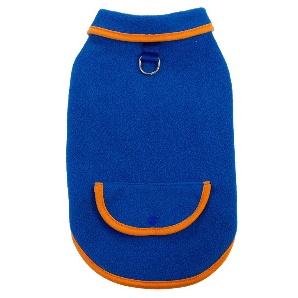 Warm Dog Cat Vest Clothes Autumn Winter Pet Costume with Towing Ring for Chihuahua Poodle Clothing Maltese French Bulldog Jacket