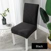 Solid Jacquard Chair Covers Stretch For Wedding Dining Room Office Use Banquet Housse De Chaise Chair Cover Durable