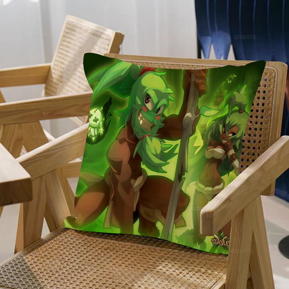 Dofus Cushion Cover X Polyester Sofa Cushions Decorative Throw Pillows Home Decoration Pillowcover