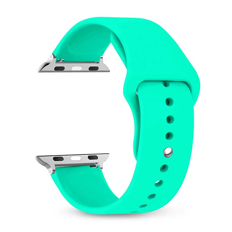 Silicone Band For Watch Strap 44mm 45mm 40mm 41mm 42-38mm 45 Mm Sport Bracelet Iwatch Series 8 7 6 5 4 3 SE 9 Ultra 2 49mm