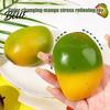Office Desk Stress Relievers 1/2Pcs Color Changing Fruit Squeeze Toy Simulated Mango Relief Simulation Toy Slow Rebound Strawberry Sensory