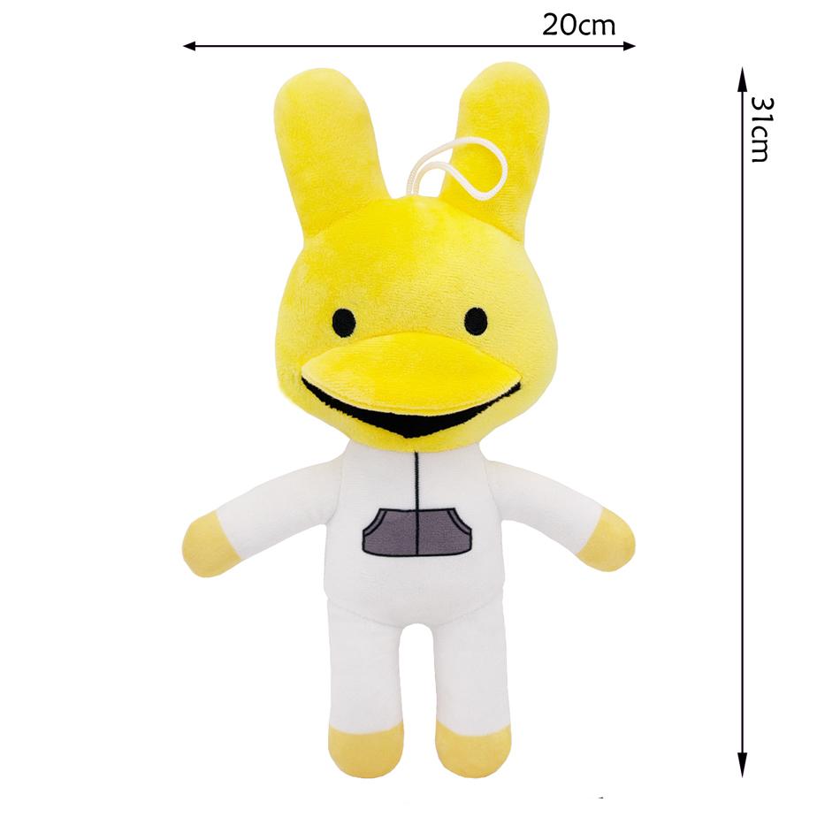 Anime Pet Hospital Pink Rabbit Glasses Blue Dog Cartoon16Pcs Plush Toy Medical Staff Animal Trendy Game Peripheral Gift In Stock