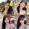 Bloem Haarclip voor Vrouwen en Meisjes Kunstbloem Haarspeld Barrette Hoofddeksel Haarstukken Hoofddeksels Haaraccessoires