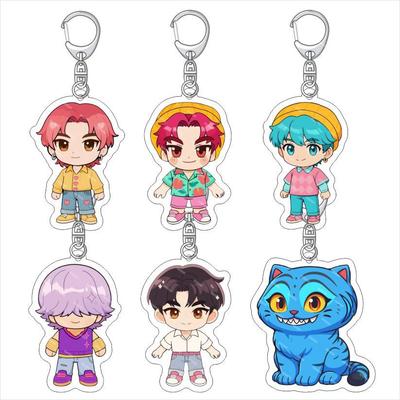 Portachiavi Acrilico Squadra Cacciatori di Demoni K-Pop