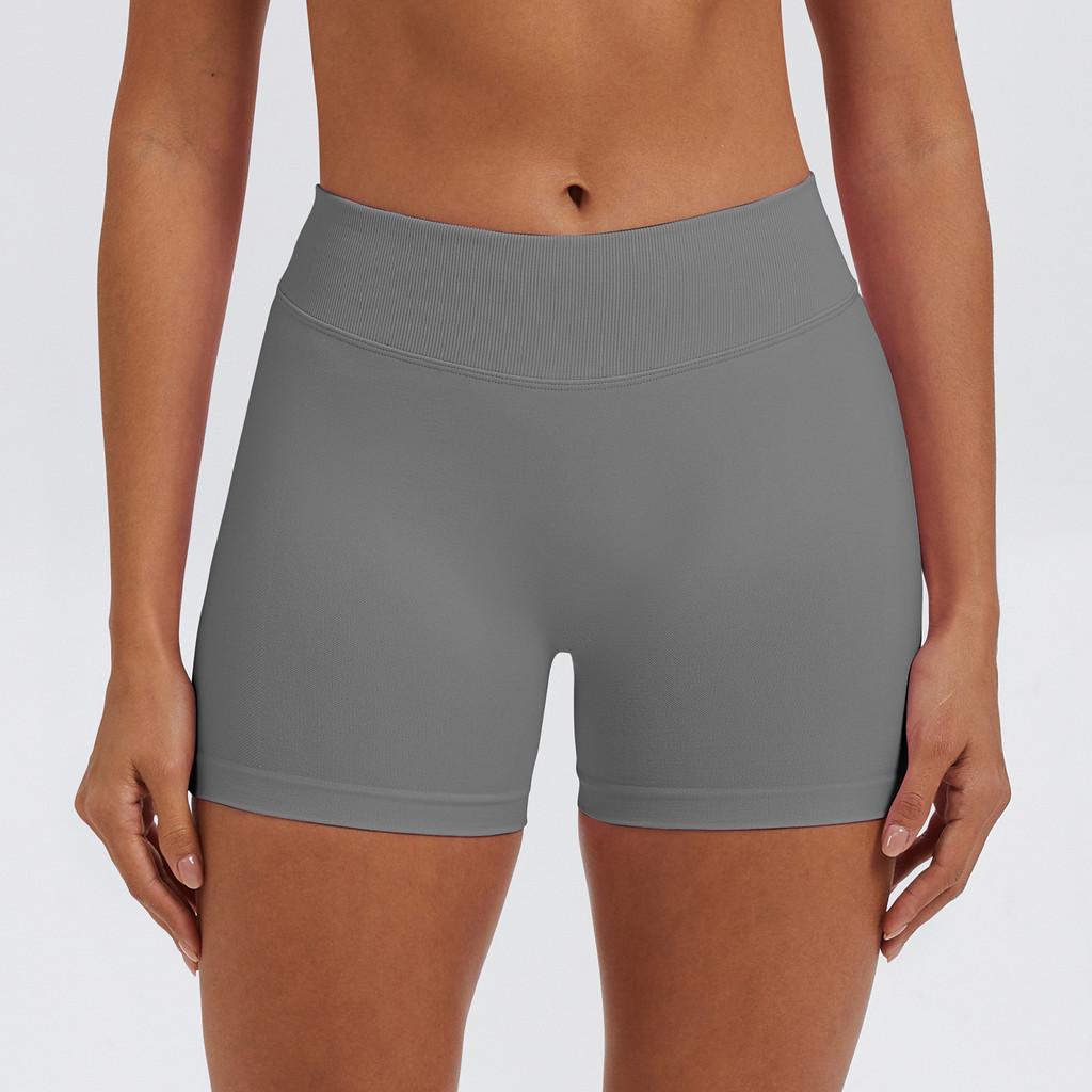 Pantaloncini Fitness Altamente Elastici Per Donna Con Tessuto Traspirante Perfetti Per Yoga E Corsa
