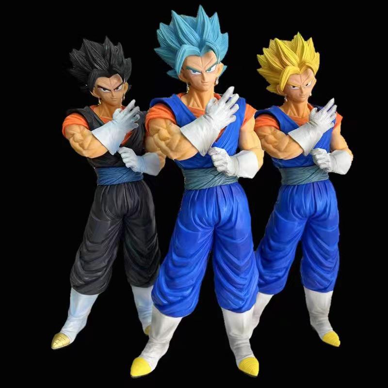 Dragon Ball Super Saiyan Gogeta and Vegito Battle Damaged Figurine